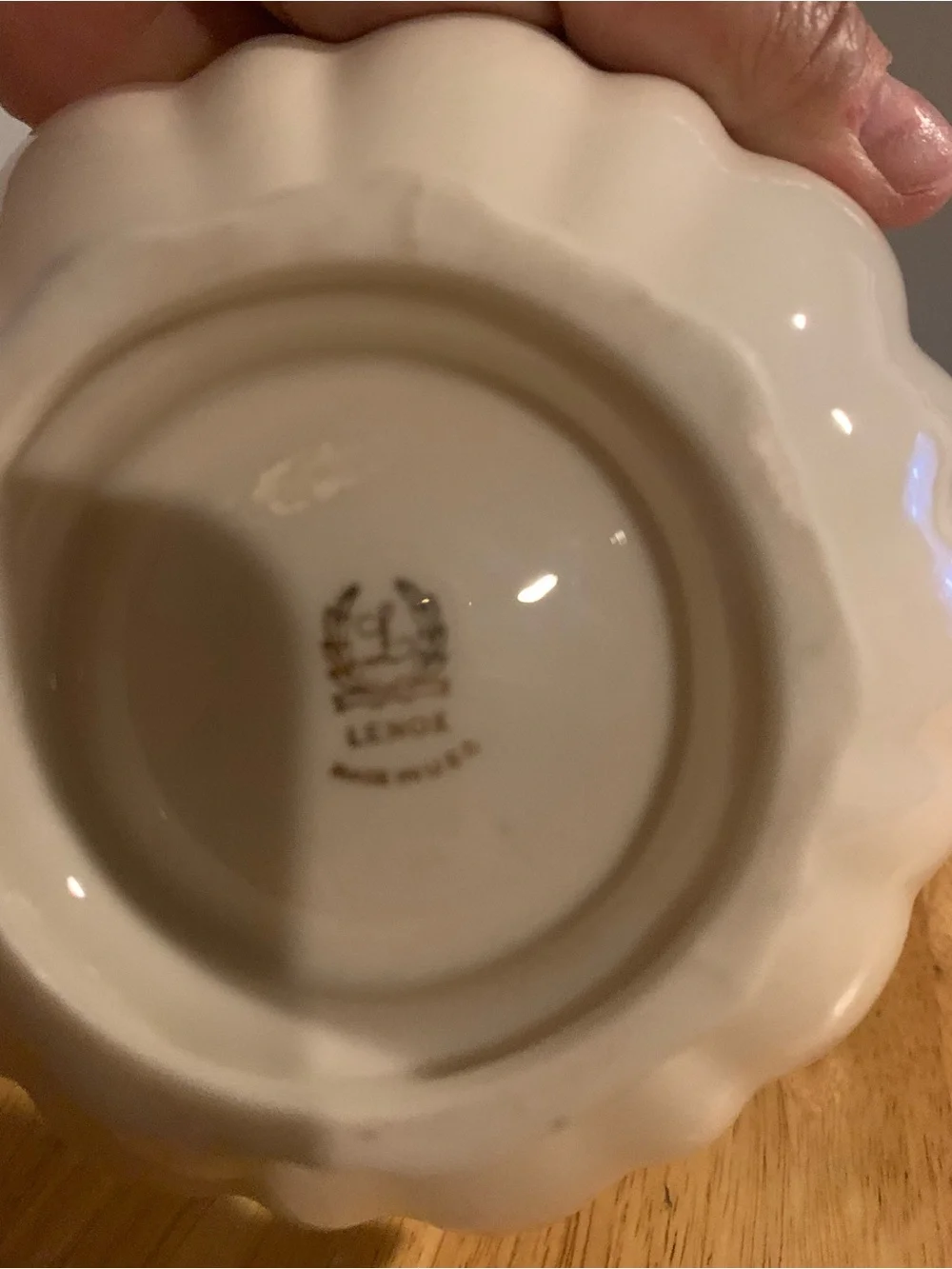 Lenox candle holder